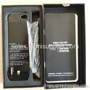 High Quality Power Bank With Built-in Earphone For Iphone 5 
